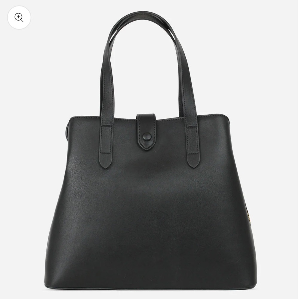 The Fawn Design Satchel Bag - Black